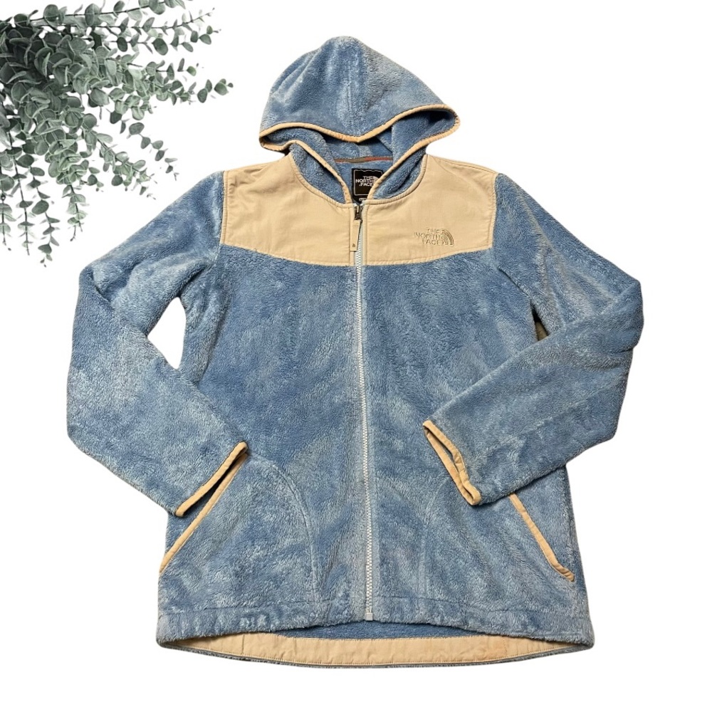 💙 The North Face Girl Hoodie Sweater jacket size XL